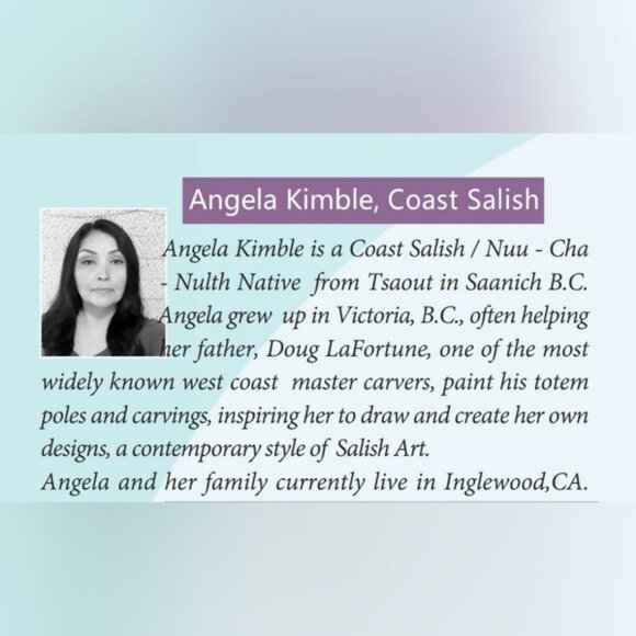 Belt Bag with 'Eagle Defending' embroidered design by Douglas LaFortune, Coast - Picture 4 of 4